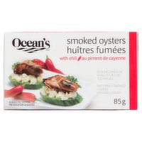 Oceans - Smoked Oysters with Chili, 85 Gram