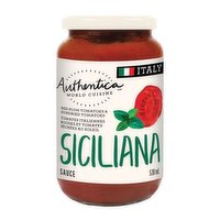 Authentica - World Cuisine Siciliana Sauce, 530 Millilitre