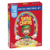General Mills - Lucky Charms Cereal - Family Size, 526 Gram