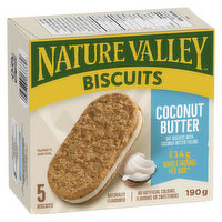 Nature Valley - Biscuits - Coconut Butter, 5 Each