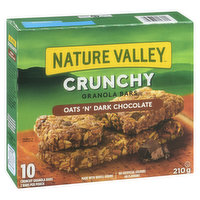 Nature Valley - Crunchy Granola Bars, Oats 'n' Dark Chocolate, 210 Gram