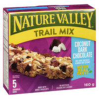 Nature Valley - Chewy Granola Bars, Trail Mix Coconut Dark Chocolate, 160 Gram