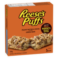 General Mills - Cereal Bars, Reese Puffs Peanut Butter & Cocoa, 120 Gram
