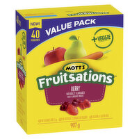 Motts - Fruitsations Berry Naturally Flavoured Snacks,Value Pack., 1 Each