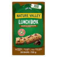 Nature Valley - Lunch Box Granola Bars, Double Chocolate. 28 Pack