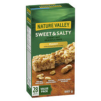 Nature Valley - Sweet & Salty Chewy Nut Granola Bars, Peanut Value Pack, 980 Gram