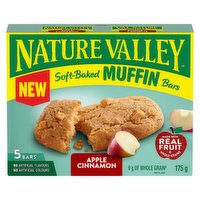 Nature Valley - Soft Baked Muffin Bars, Apple Cinnamon, 5 Each