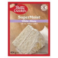 Betty Crocker - Super Moist White Cake Mix, 404 Gram
