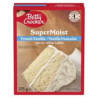 Betty Crocker - Super Moist French Vanilla Cake Mix, 375 Gram