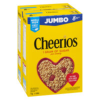 General Mills - Cheerios Cereal, Jumbo, 1 Kilogram