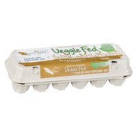 Island Gold - Veggie Fed Eggs Large, 12 Each