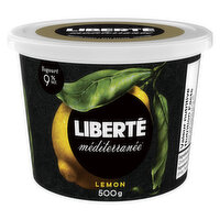 Liberte - Mediterranee Yogurt Lemon 9%, 500 Gram