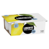 LIBERTE - Greek Yogurt Lemon 2%, 4 Each