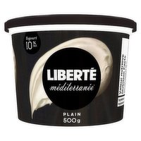Liberte - Mediterranee Yogurt Plain 10%, 500 Gram