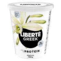 LIBERTE - Greek Yogurt High Protein- Vanilla 0% M.F., 750 Gram