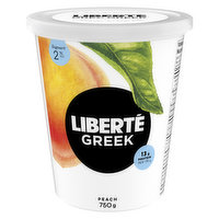 LIBERTE - Greek 2% Peach Yogurt