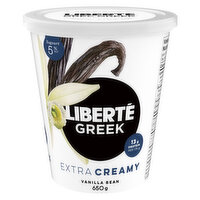 LIBERTE - Greek Yogurt Vanilla Bean 5%, 650 Gram