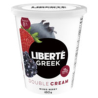 Liberte - Greek Yogurt 8% Mixed Berry, 650 Gram