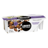 LIBERTE - Greek Crunch Yogurt Rich Vanilla 2% M.F., 2 Each