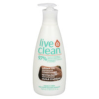 Live Clean - Argan Oil Conditioner, 750 Millilitre