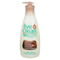 Live Clean - Argan Oil Shampoo, 750 Millilitre