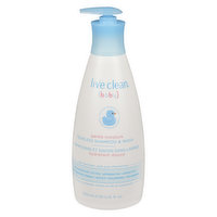 Live Clean - Baby Tearless Shampoo & Wash, 750 Millilitre