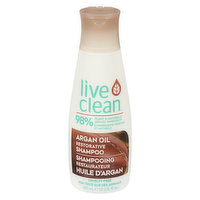 Live Clean - Exotic Nectar Restorative Shampoo - Argan Oil, 350 Millilitre