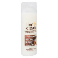 Live Clean - Coconut Milk Moisturizing Body Wash