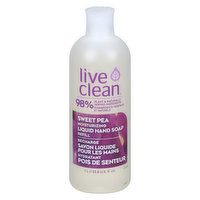 Live Clean - Sweet Pea Moisturizing Liquid Hand Soap Refill