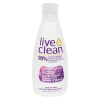 Live Clean - Aromatherapy Foam Bath - Lavender Vanilla