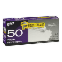 Hilroy - Press it Seal it White Envelopes No. 10