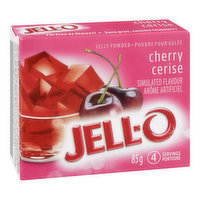 Jell-O - Cherry Jelly Powder, 85 Gram