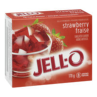 Jell-O - Large Strawberry Jelly Powder, 170 Gram