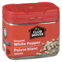 Club House - Ground White Pepper, 34 Gram