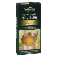 McCormick Gourmet - All-Vegetable Chicken Style Bouillon, 10 Each