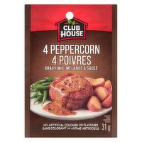 Club House - Gravy Mix 4 Peppercorn, 31 Gram
