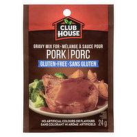 Club House - Pork Gravy Mix Gluten Free, 24 Gram
