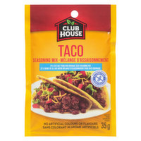 Club House - Taco Seasoning Mix 25% Less Salt