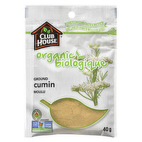 Club House - Organic Ground Cumin, 40 Gram