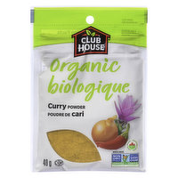Club House - Organic Curry Powder, 40 Gram