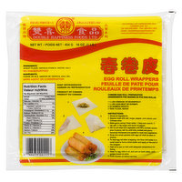 Double Happiness Foods - Egg Roll Wrapper, 454 Gram