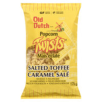 Old Dutch - Popcorn Twists Salted Toffee, 175 Gram