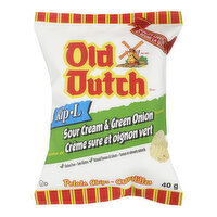 Old Dutch - Potato Chips, Rip-L Sour Cream & Green Onion