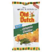 Old Dutch - Rip-L Potato Chips, Jalapeno & Cheddar, 235 Gram