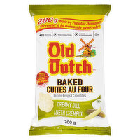 Old Dutch - Baked Potato Crisps- Creamy Dill, 200 Gram