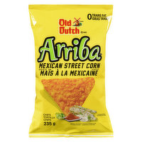 Old Dutch - Arriba Tortilla Chips, Mexican Street Corn, 235 Gram