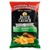 Dutch Crunch - Kettle Cooked Jalapeno Cheddar, 280 Gram