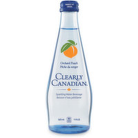 Clearly Canadian - Sparkling Water Orchard Peach, 325 Millilitre