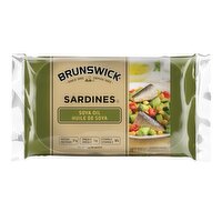 Brunswick - Sardines in Soya Oil, 106 Gram