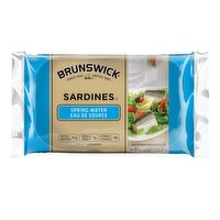 Brunswick - Sardine Fillets in Spring Water, 100 Gram